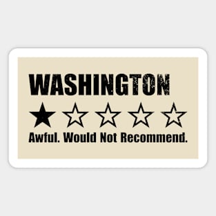 Washington One Star Review Magnet